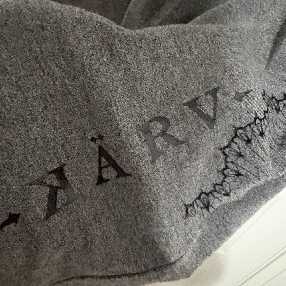 Karv Gray Patterned Women's Top Size L - Picture 5 of 7